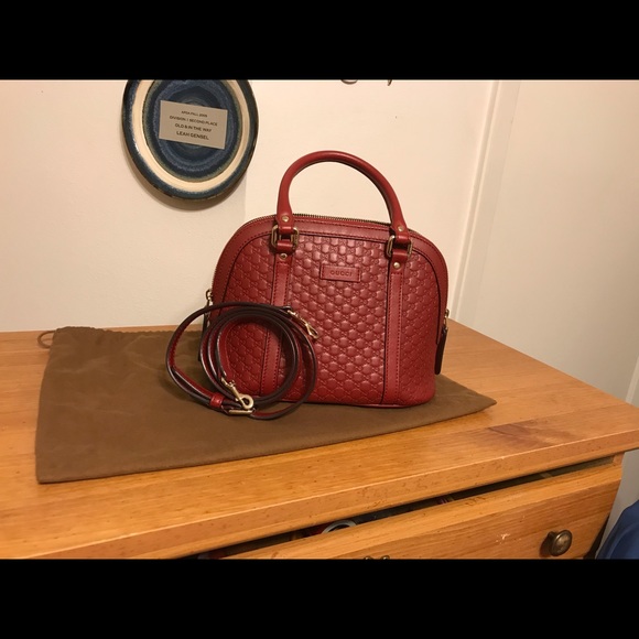 Gucci Handbags - Gucci MicroGuccisima Dome